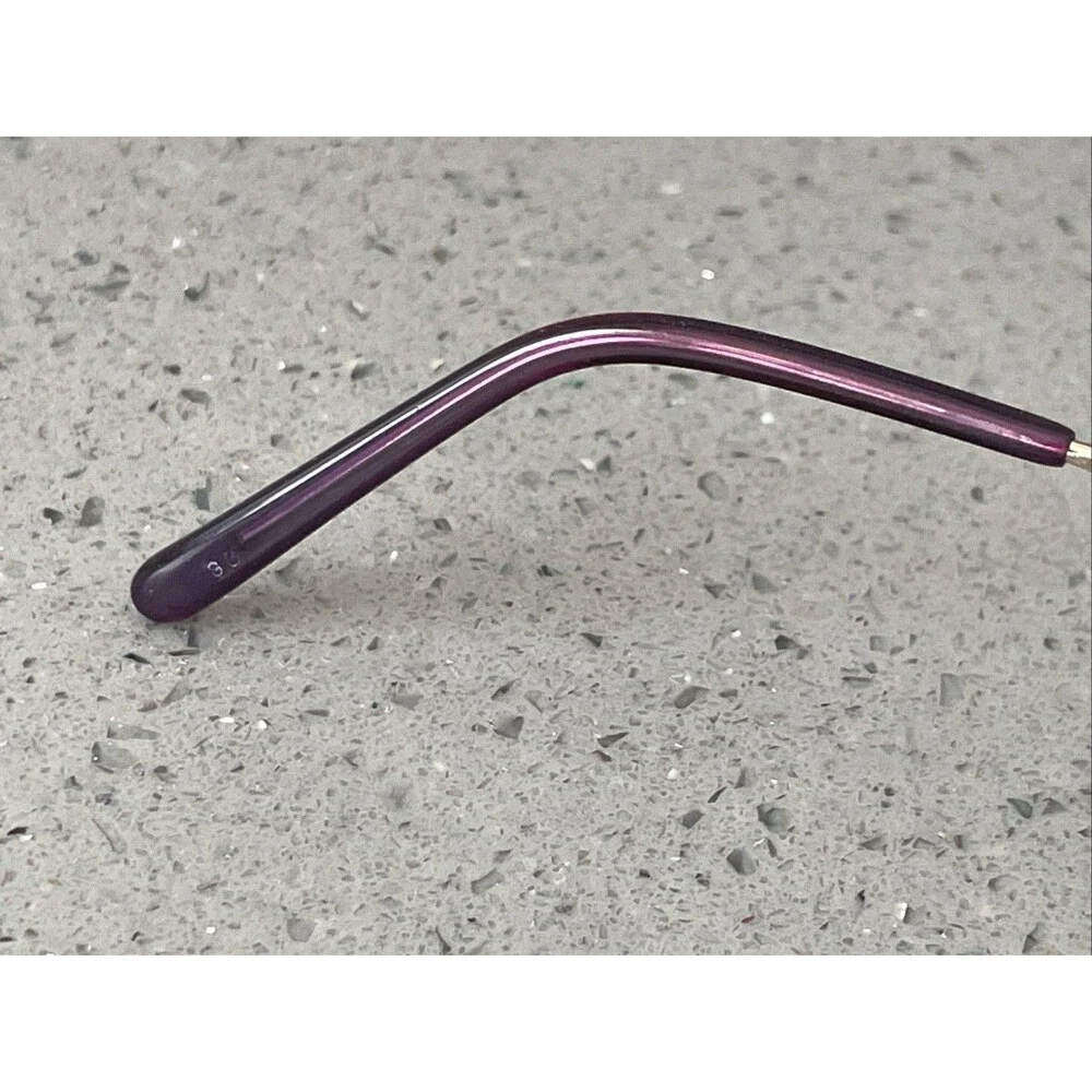 Catherine Deneuve CD 090 BL/YG Eyeglasses FRAMES ONLY 51-18-132 Purple gold